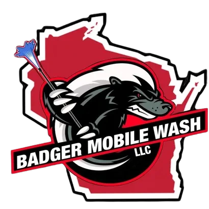 Badger Mobile Wash LLC Wisconsin pressure washing logo