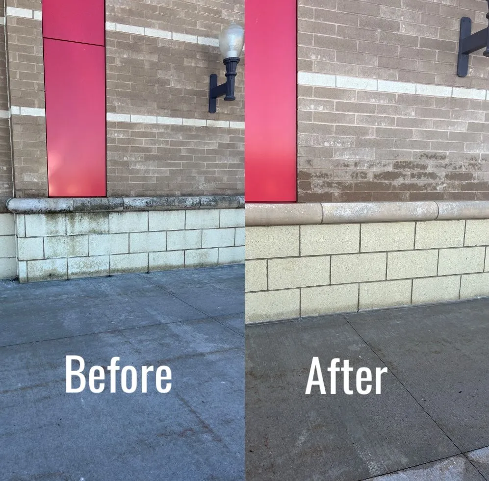 Badger Mobile Wash pressure washing and cleaning project in Wisconsin