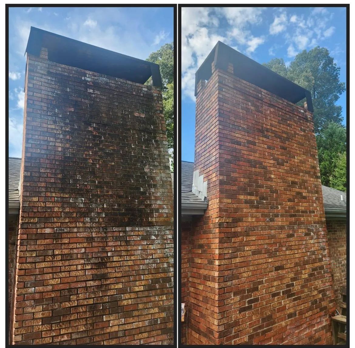 Badger Mobile Wash residential pressure washing project in Wisconsin