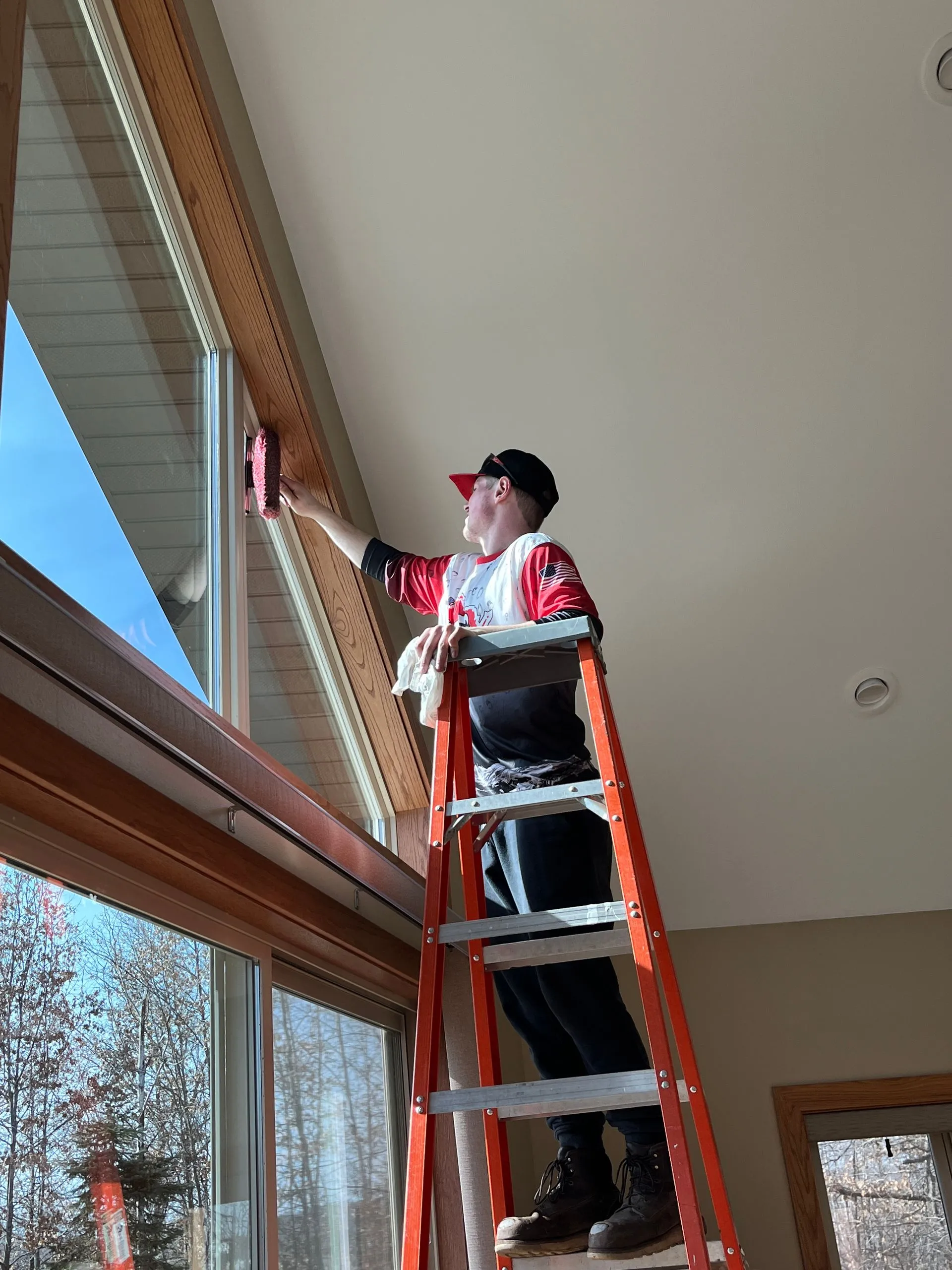Window Cleaning project by Badger Mobile Wash