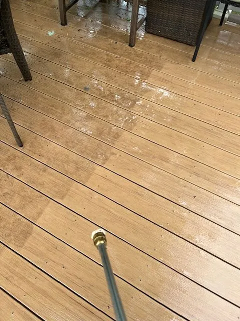 Deck Cleaning by Badger Mobile Wash Wisconsin