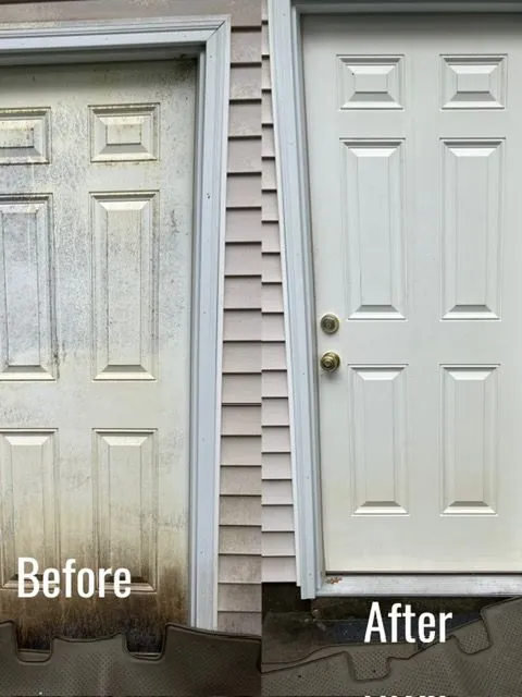 Badger Mobile Wash residential pressure washing project in Wisconsin