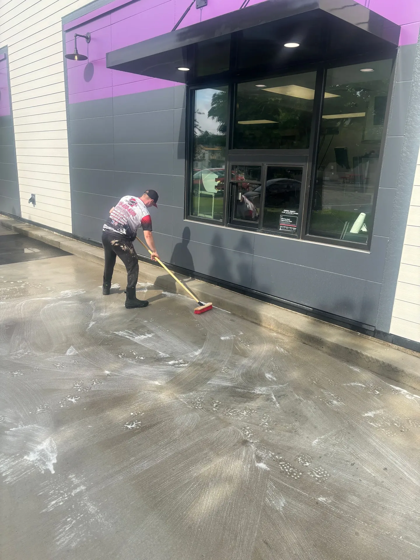 Badger Mobile Wash pressure washing and cleaning project in Wisconsin