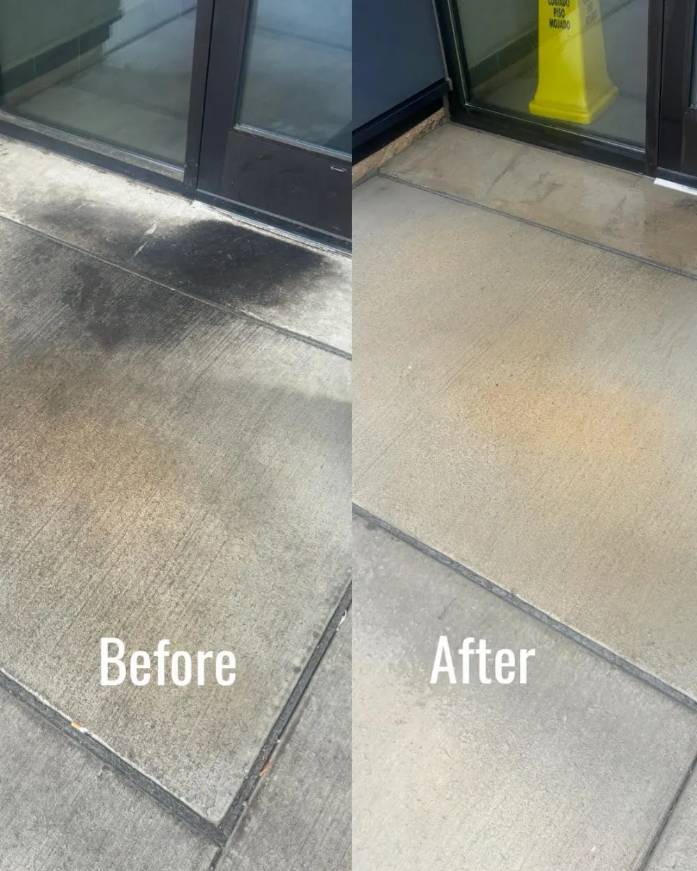 Patio Cleaning project by Badger Mobile Wash in Wisconsin