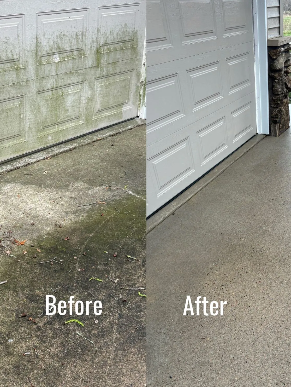 Badger Mobile Wash pressure washing and cleaning project in Wisconsin