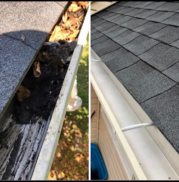 Gutter Cleaning project by Badger Mobile Wash in Wisconsin