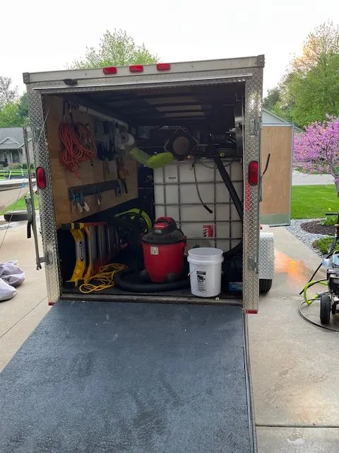 Badger Mobile Wash pressure washing and cleaning project in Wisconsin