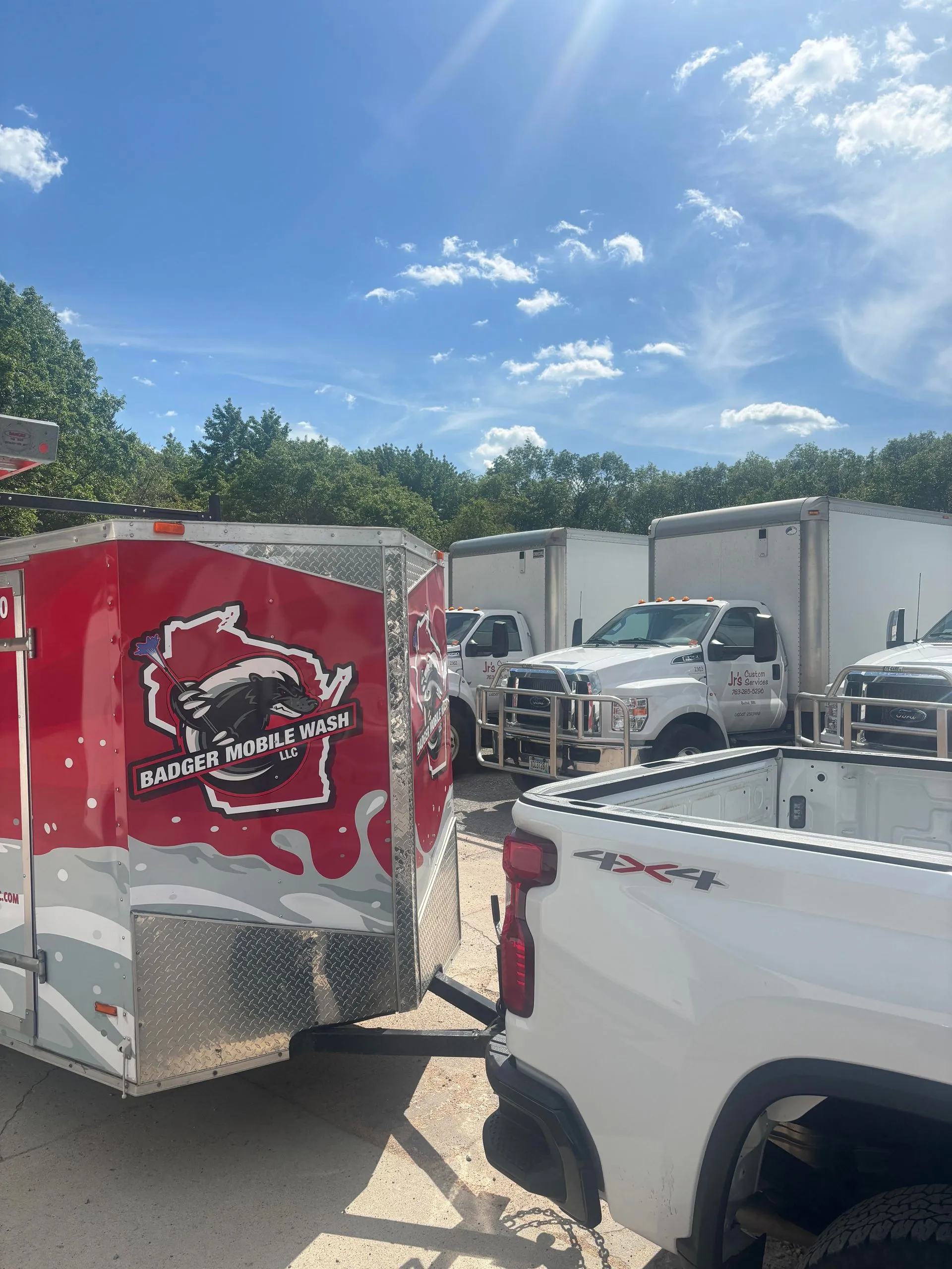 Fleet Washing by Badger Mobile Wash Wisconsin