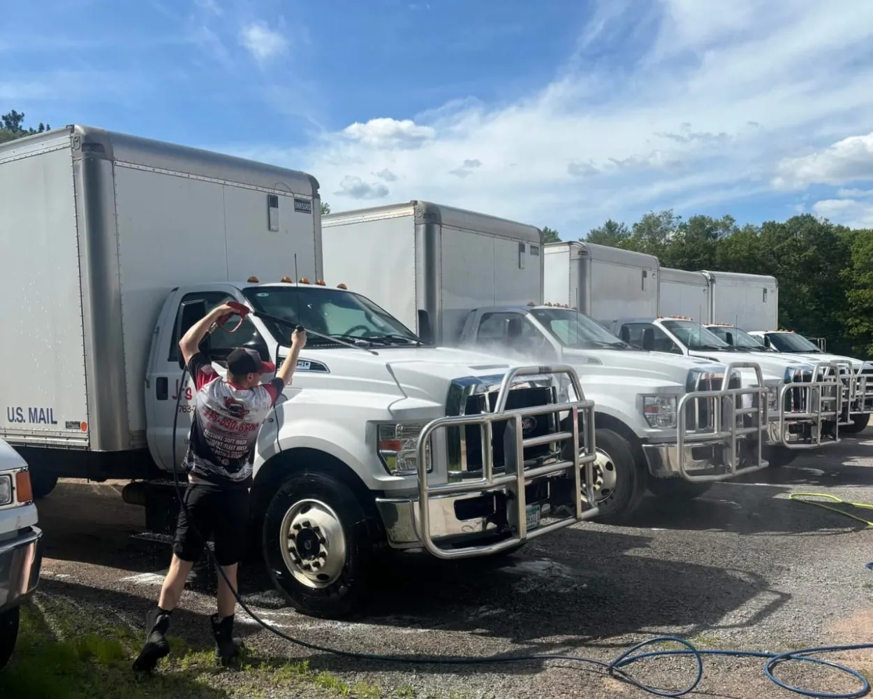 Badger Mobile Wash pressure washing and cleaning project in Wisconsin