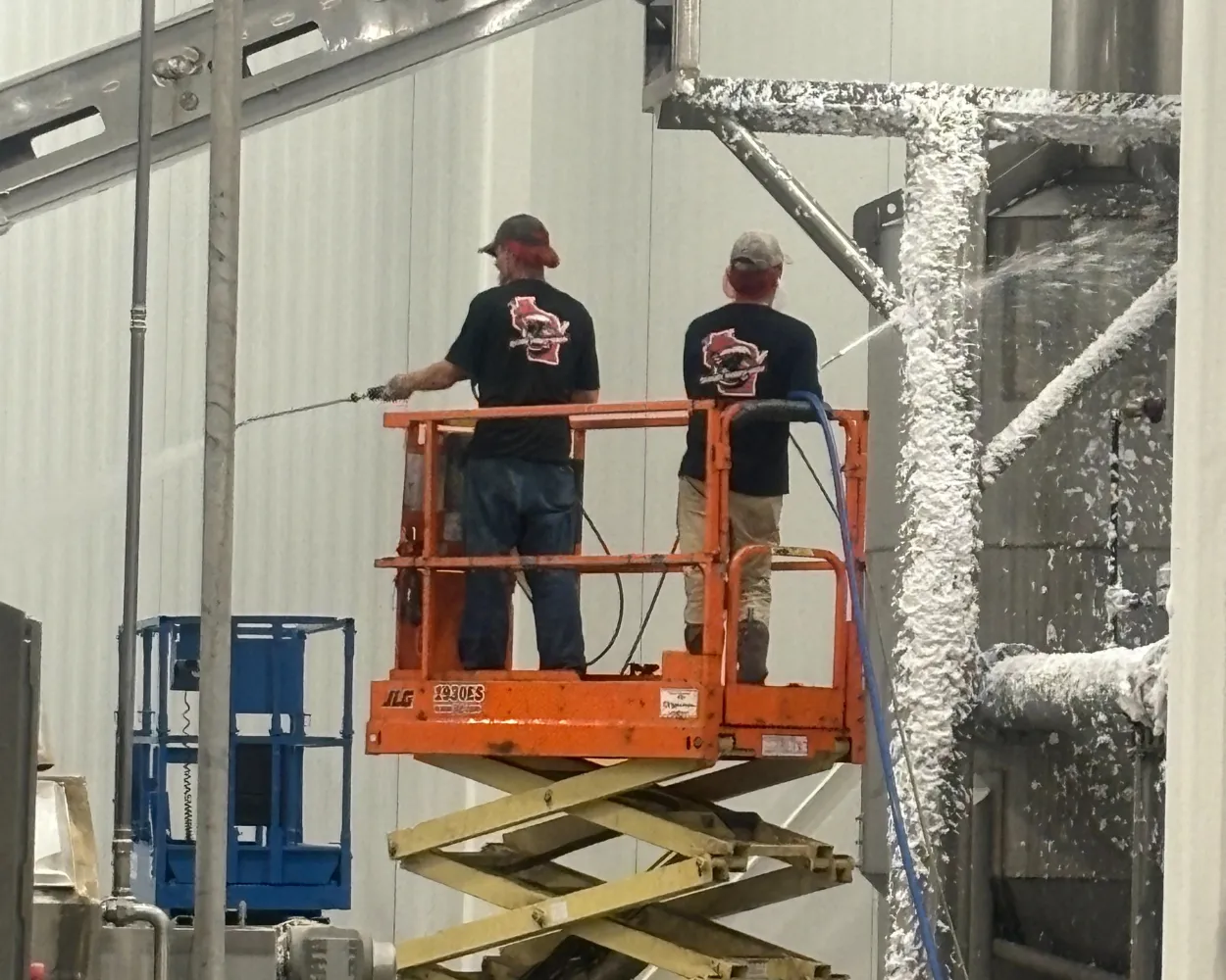 Equipment Washing project by Badger Mobile Wash