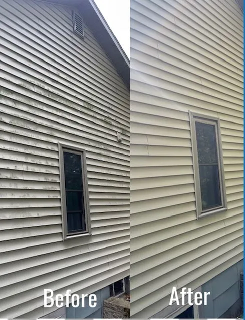 Fence & Siding Cleaning project by Badger Mobile Wash in Wisconsin