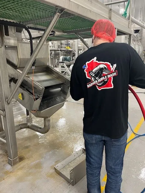 Badger Mobile Wash pressure washing and cleaning project in Wisconsin