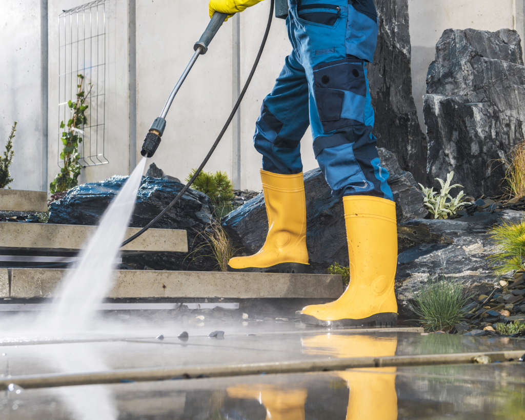 Landscape Patio Wash