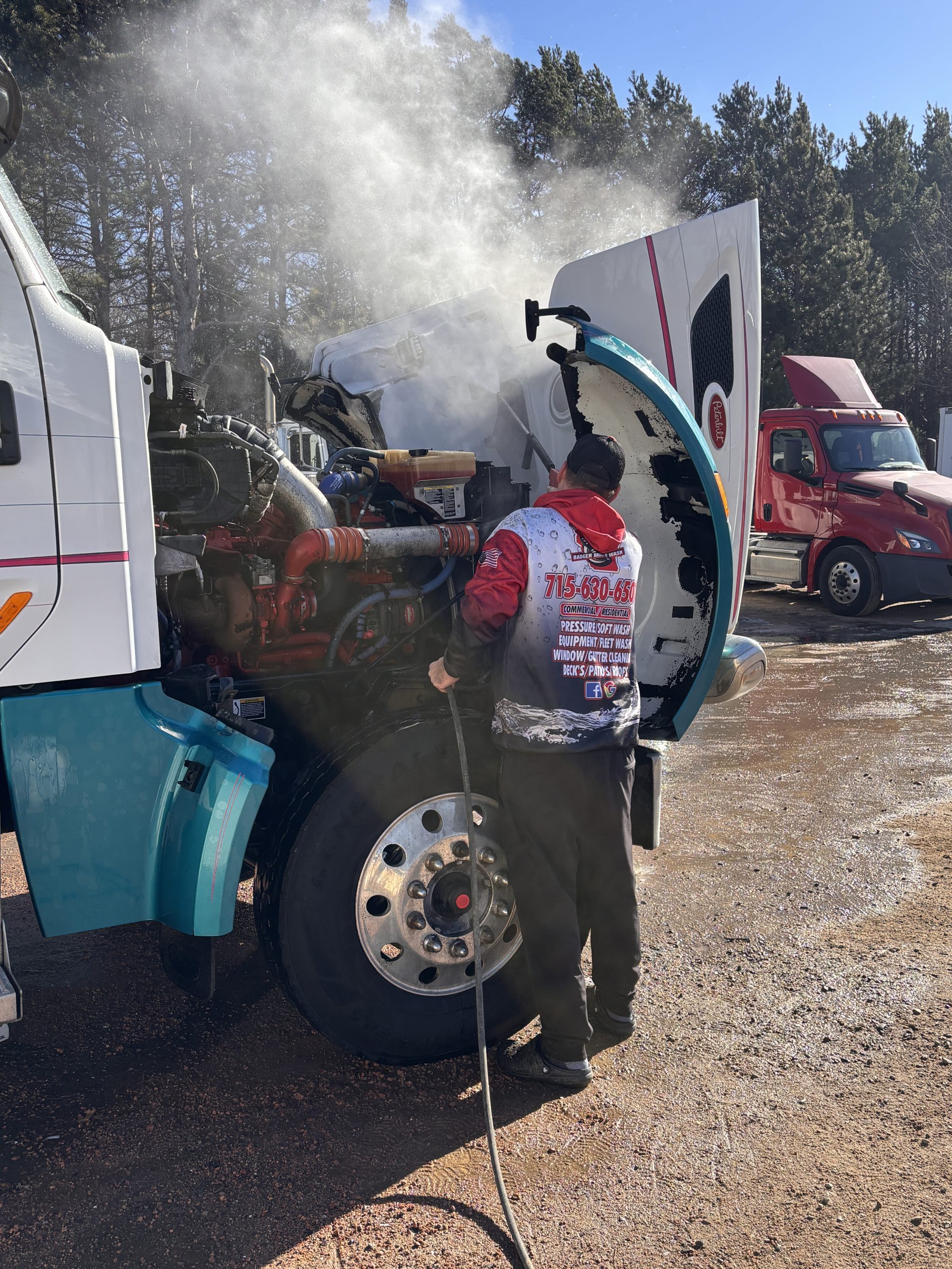 underhood truck washing